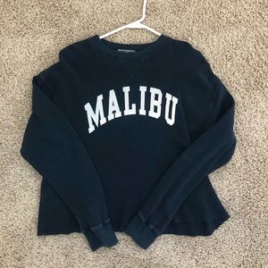 Brandy Melville/John Galt Waffle knit Long sleeve